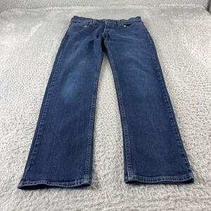 Hollister Slim Straight Jeans Mens W30 L30 Blue Denim Epic Flex Pants